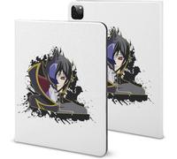 Code Geass Lelouch Of The Rebellion Étui Pour Ipad Ipad Pro 2021 Rangement Pour Crayons Prévention Des Rayures Protection Complète Fonction Veille Automatique 11 Pouces