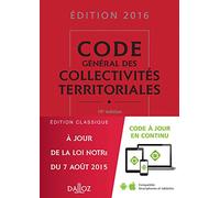Code général des collectivités territoriales