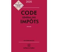 Code général des impôts 2026, annoté Gérard Zaquin (Auteur)
