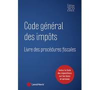 code general des impots et livre des procedures fiscales 2022