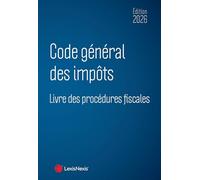 Code général des impôts et Livre des procédures fiscales 2026