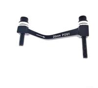 Code guide Sram pour adaptateur de frein Elixir 160 mm à 180 mm pour mise à niveau du rotor avec boulons en alliage d'aluminium noir pour montage de poteau de vélo de montagne