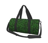 Code Informatique décimal Vert du Programmeur, Sac de Voyage de Grande capacité, Sac à Main Rond, Sac de Voyage de Sport, fourre-Tout, Sac de Fitness