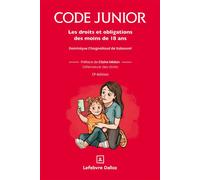Code junior. 13e éd. - Les droits et obligations des moins de 18 ans - Dominique Chagnollaud de Sabouret - Dalloz - broché - Etude