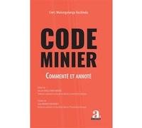 Code minier Cim's Mulungulungu Nachinda (Auteur)