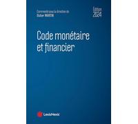 Code monétaire et financier 2024