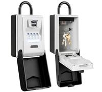 Code multi-fonctions, mise en évidence, construit en plan léger et imperméable, grande capacité pour accéder à plusieurs clés, porte-clé gris