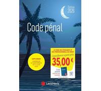 Code pénal 2026 - Jaquette Blue beach