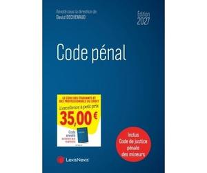 Code pénal 2027 - David Dechenaud - LexisNexis - relié - Manuel