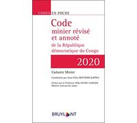 Code Poche Bruylant-Code minier révisé et annoté