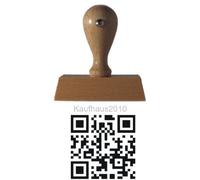 Code QR tampon en bois de l'achat Maison 2010