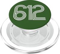 Code régional Américain Minneapolis Minnesota 612 Twin Cities PopSockets PopGrip pour MagSafe