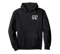 Code régional Américain Minneapolis Minnesota 612 Twin Cities Sweat à Capuche