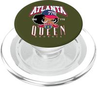 Code régional de Atlanta Bold Black Queens of 770 PopSockets PopGrip pour MagSafe
