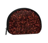Code Rouge du Programmeur,Trousse de Rangement pour Femme, Trousse à Maquillage, Petit Porte-Monnaie, Pochette à Monnaie.
