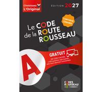 Code Rousseau de la route B 2027 - Collectif - Codes Rousseau - broché - Manuel