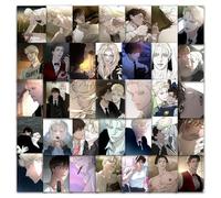 CodeAnastasia Autocollant BL Manga CodeAnastasia Role Kwon Taekjoo & Zhenya Figure Graffiti Décalque Pour Tablette Tasse Skateboard Vélo Décoration Casque 60pcs