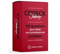 CoDeck Challenge - 100 cartes juridiques et ludiques Collectif (Auteur)