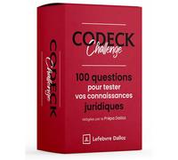 CoDeck Challenge - 100 cartes juridiques et ludiques - Collectif - Dalloz - Jeux livres objets