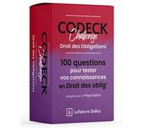 Codeck Challenge : Droit des Obligations - 100 questions pour tester vos connaissances en Droit des obligations Collectif (Auteur)