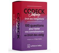 Codeck Challenge : Droit des Obligations - 100 questions pour tester vos connaissances en Droit des obligations - Collectif - Dalloz - broché - Scolaire / Universitaire