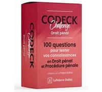 Codeck Challenge : Droit pénal et procédure pénale. 100 questions pour tester vos connaissances en Droit Collectif (Auteur)