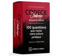 Codeck Challenge : Grand'O CRFPA. 2e éd. - 100 questions pour tester votre culture juridique Collectif (Auteur)