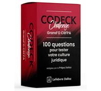 Codeck Challenge : Grand'O CRFPA. 2e éd. - 100 questions pour tester votre culture juridique - Collectif - Dalloz - broché - Scolaire / Universitaire