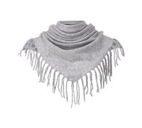 Codello, Femme, Accessoires, Gris, Taille: ONE Size Cashmere Knit Scarf