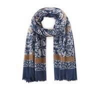 Codello, Femme, Accessoires, Multicolore, Taille: ONE Size Écharpe de luxe en mélange cachemire Paisley