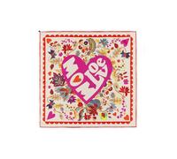 CODELLO Foulard 'LOVE MOM' rouge, Taille One Size