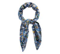 CODELLO Foulard 'Peanuts' bleu clair / vert clair / noir / blanc cassé, Taille One Size