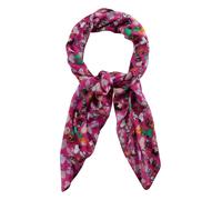 CODELLO Foulard 'Peanuts' vert / orange / rose / blanc, Taille One Size