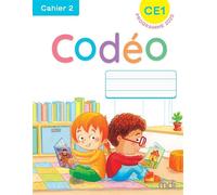 Codeo - CE1 - Cahier 2 - Caroline Delbois - Mdi Eds - broché - Scolaire / Universitaire
