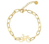 CODEONE Bracelet de vélo chaîne universel unisexe en acier inoxydable Design artisanal sportif Avec étui cadeau, Mediano, Métal, Pas de gemme