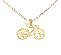CODEONE Pendentif vélo Pandera Custom | Argent sterling 925 millièmes | Design artisanal sportif | Cyclisme | Coffret cadeau, Mediano, Métal, Pas de gemme