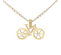 CODEONE Pendentif Xco Custom | Argent sterling 925 millièmes | Design artisanal sportif | Cyclisme | Coffret cadeau, Mediano, Métal, Pas de gemme