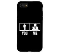 Coder Proud Programmer Développeur de logiciels Funny Men Coque pour iPhone SE (2020) / 7/8