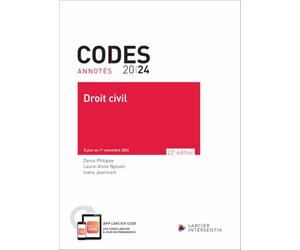 Codes annotés 2024 - Droit civil 22ed