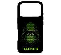 Codes binaires Hacker Développeur de logiciels informatiques Cybersécurité Coque pour iPhone 17 Pro