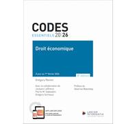 Codes essentiels 2026 - Droit économique