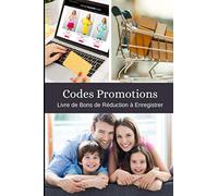 Codes Promotions: Livre de Bons de Réduction à Enregistrer