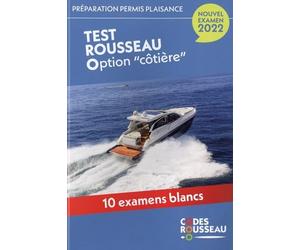 Codes Rousseau - Tests Permis Plaisance Option Côtière
