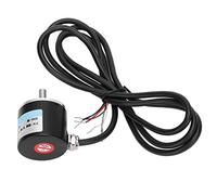 Codeur AB codeur rotatif incrémental à 2 phases, codeur à arbre solide DC 5-24V 3000-6000 tr/min pour l'ingénierie automatique(100B)