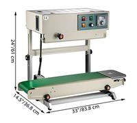 Codeur de date d'impression de scelleur de bande continue de Machine de cachetage automatique verticale de FR900 for l'emballage de graines de médecine alimentaire Pour le bricolage(Type B)