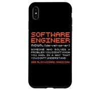 Codeur de Programmation de définition de développeur d'ingénieur Logiciel Coque pour iPhone XS Max