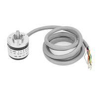 Codeur Incrémental, Encodeur magnétique 38mm, HAJ1024 Encodeur rotatif Encodeur polyvalent 1024 impulsions Encodeur rotatif incrémental