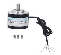 Codeur incrémental PNP IP50 50 mm de diamètre extérieur Codeur incrémental biphasé pour contrôle intelligent DC5 24 V Résistant à l'usure Sûr Stable Compact Petite taille Large (2000p / r)