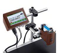 Codeur jet d'encre, codeur jet d'encre en ligne pour impression automatique de textes et de chiffres, codeur de date pour la fabrication - Codeur par lots en ligne, 12,7 mm