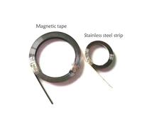 Codeur linéaire, Bande magnétique 5 mm pas de pôle 5 + 5 mm l x H 10 x 1,2 mm for tour à capteur magnétique 5 um, machines à bois et à pierre Pour fraiseuse(5000mm length tape)